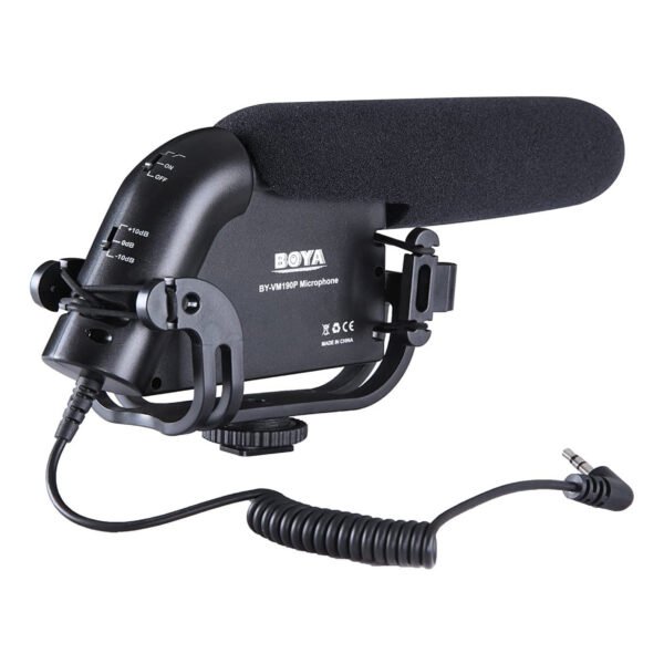 Boya BY-VM190P Camera Mounted Shotgun Microphone