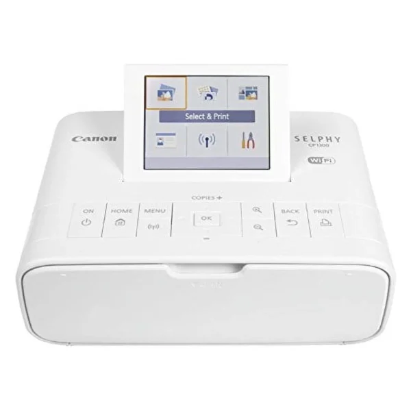 Canon SELPHY CP1300 Compact Photo Printer (White)