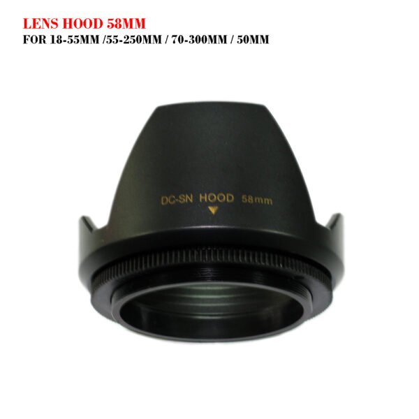 Lens Hood 58mm filter thread
