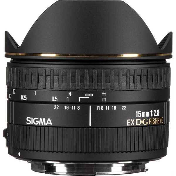 Sigma 15mm f/2.8 EX DG Fisheye Lens for Nikon F