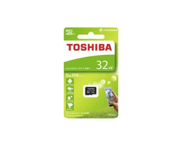 Toshiba 32GB M203 UHS-I microSDHC Memory Card - Image 2