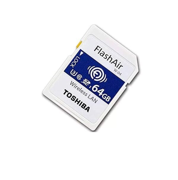 Toshiba FlashAir  64GB SD card Wifi (90 MB/s) - Image 2