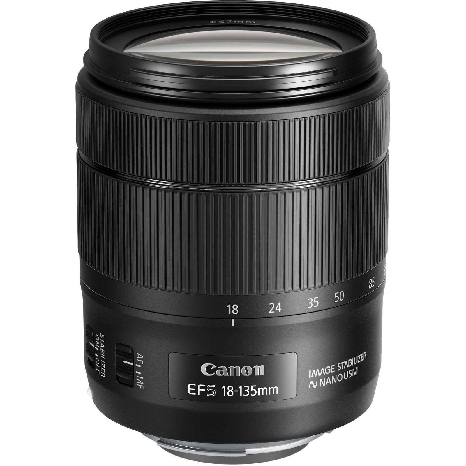 Canon EF-S 18-135mm f/3.5-5.6 IS USM Lens with Nano USM technology available in Lebanon