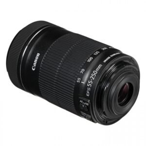 Canon EF-S 55-250mm f/4-5.6 IS STM telephoto zoom lens with official warranty available in Lebanon