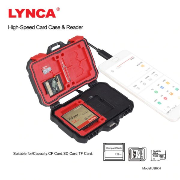 lynca Memory card case&reader USBKH