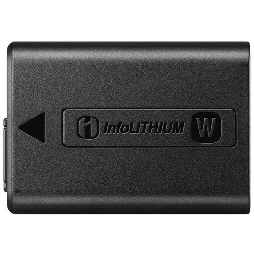 Genuine Sony NP-FW50 battery front view, available in Lebanon