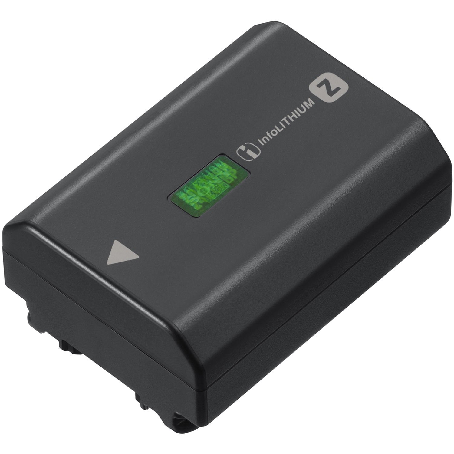 Electrical contacts on the Sony NP-FZ100 battery