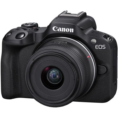 Canon EOS R50 Mirrorless Camera with 18-45mm Lens Kit available in Lebanon with Official Warranty
