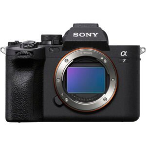 Sony Alpha a7 IV Mirrorless Camera Body - Front view showing sensor and grip available in Lebanon