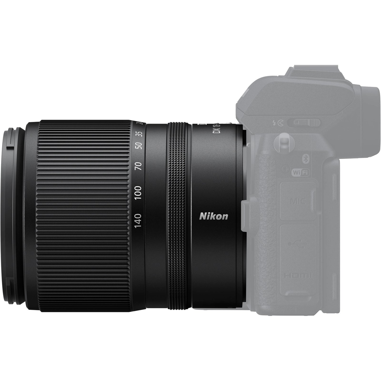 Nikon Z 18-140mm f3.5-6.3 Lens on Nikon Z50 II camera