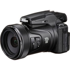 Nikon COOLPIX P1100 front view, available in Lebanon at Zoom Photo Pro