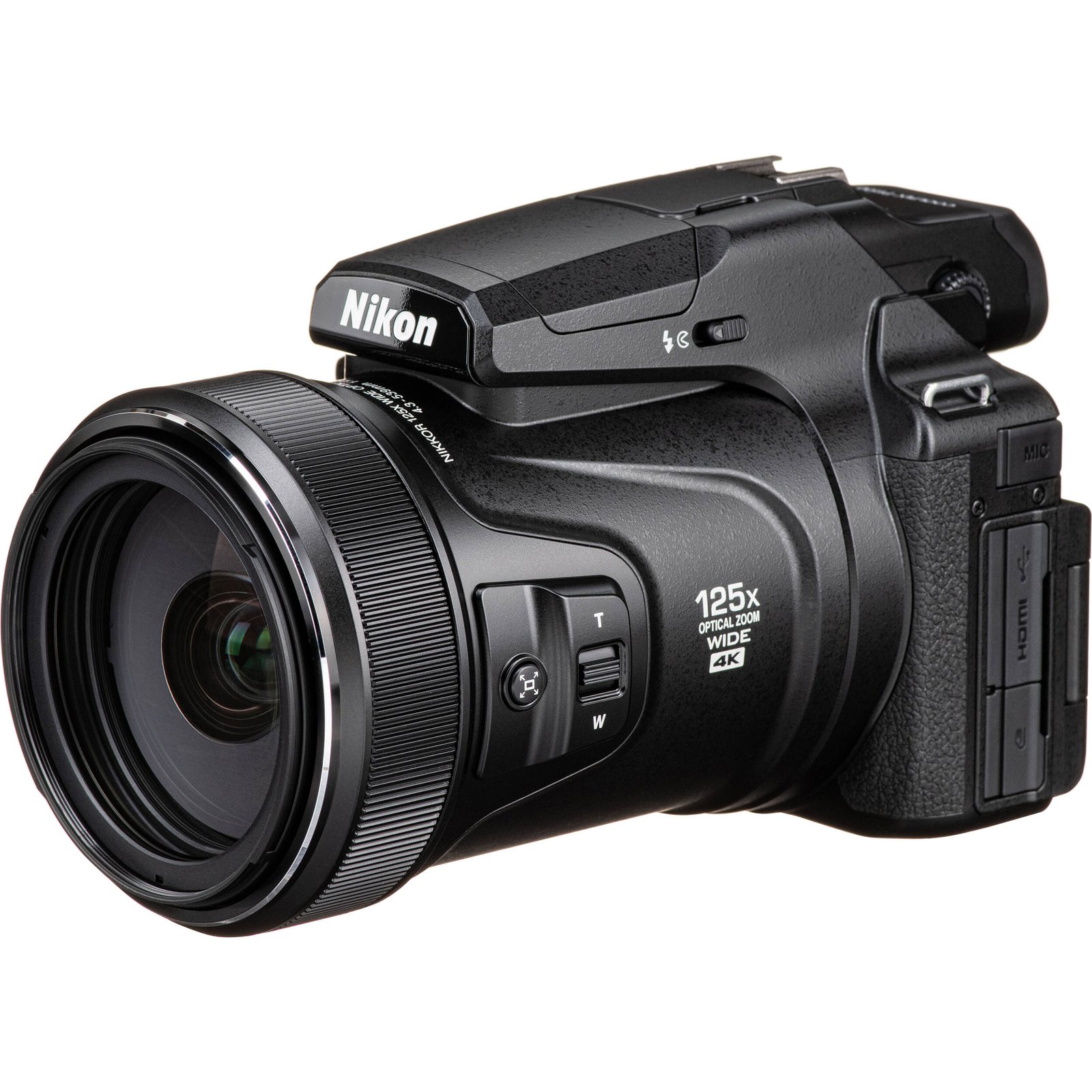 Nikon COOLPIX P1100 front view, available in Lebanon at Zoom Photo Pro