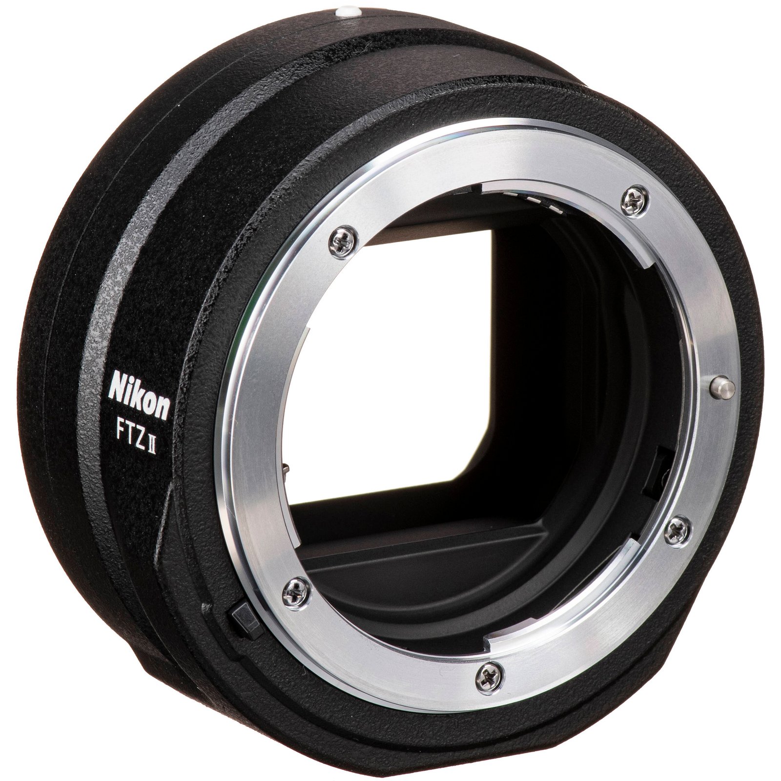 F-mount side of the Nikon FTZ II adapter