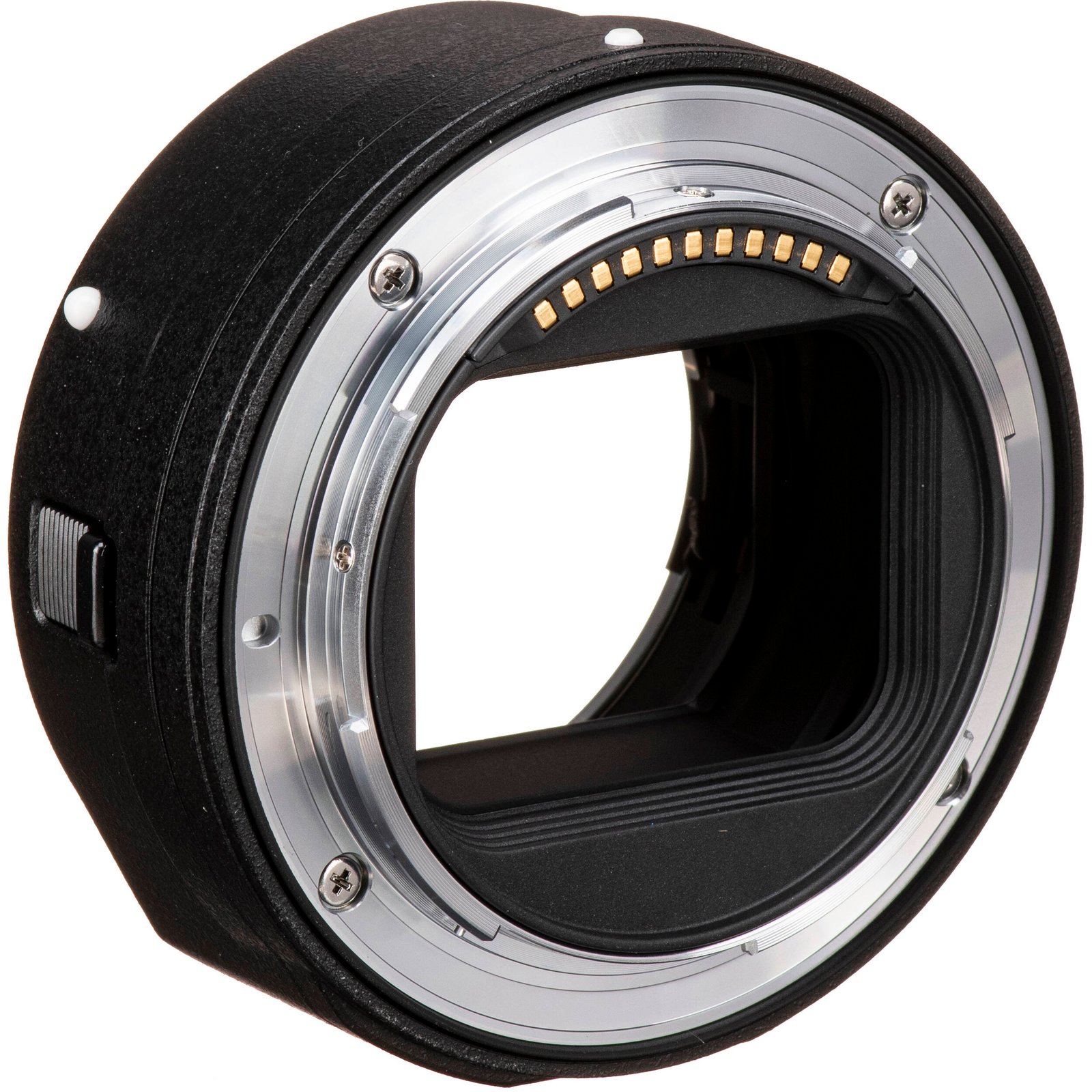 Z-mount side and contacts of the Nikon FTZ II