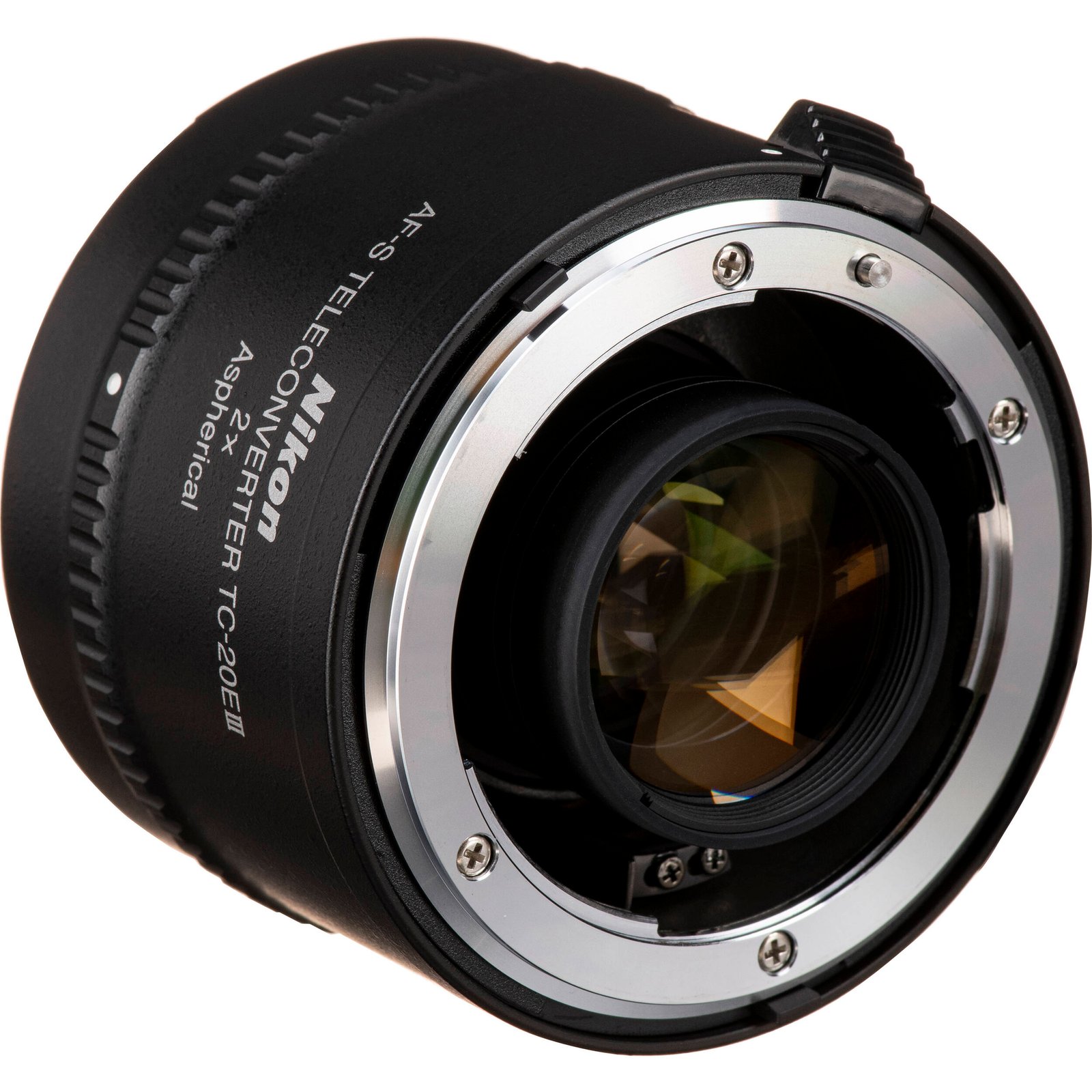 Front lens mount side of the Nikon TC-20E III