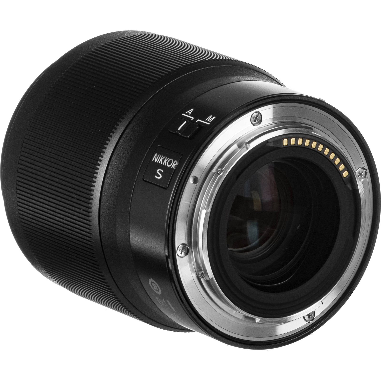 Rear lens mount and electronic contacts of the Nikon Z 50mm f/1.8 S