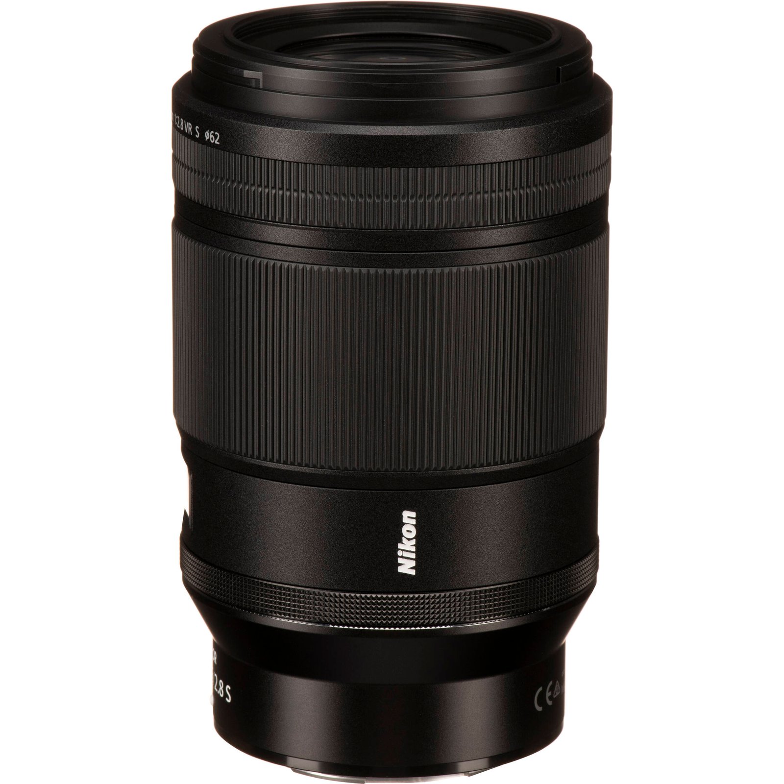 Detail of the control ring texture on the Nikon Z MC 105mm VR S