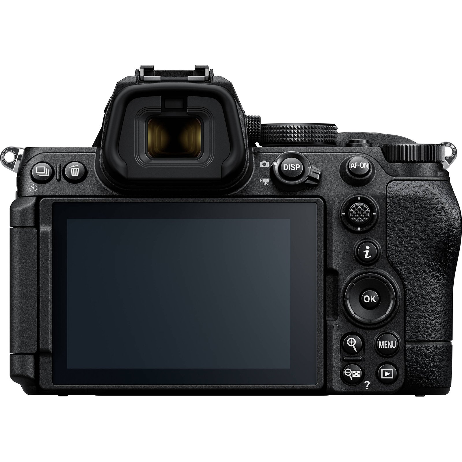 Rear LCD screen and button layout of the Nikon Z5 II kit