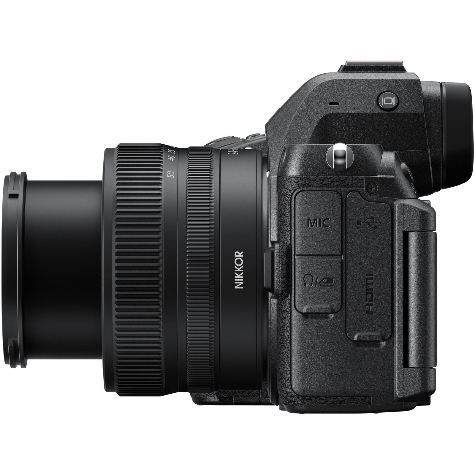 the Nikon Z5 II kit side view