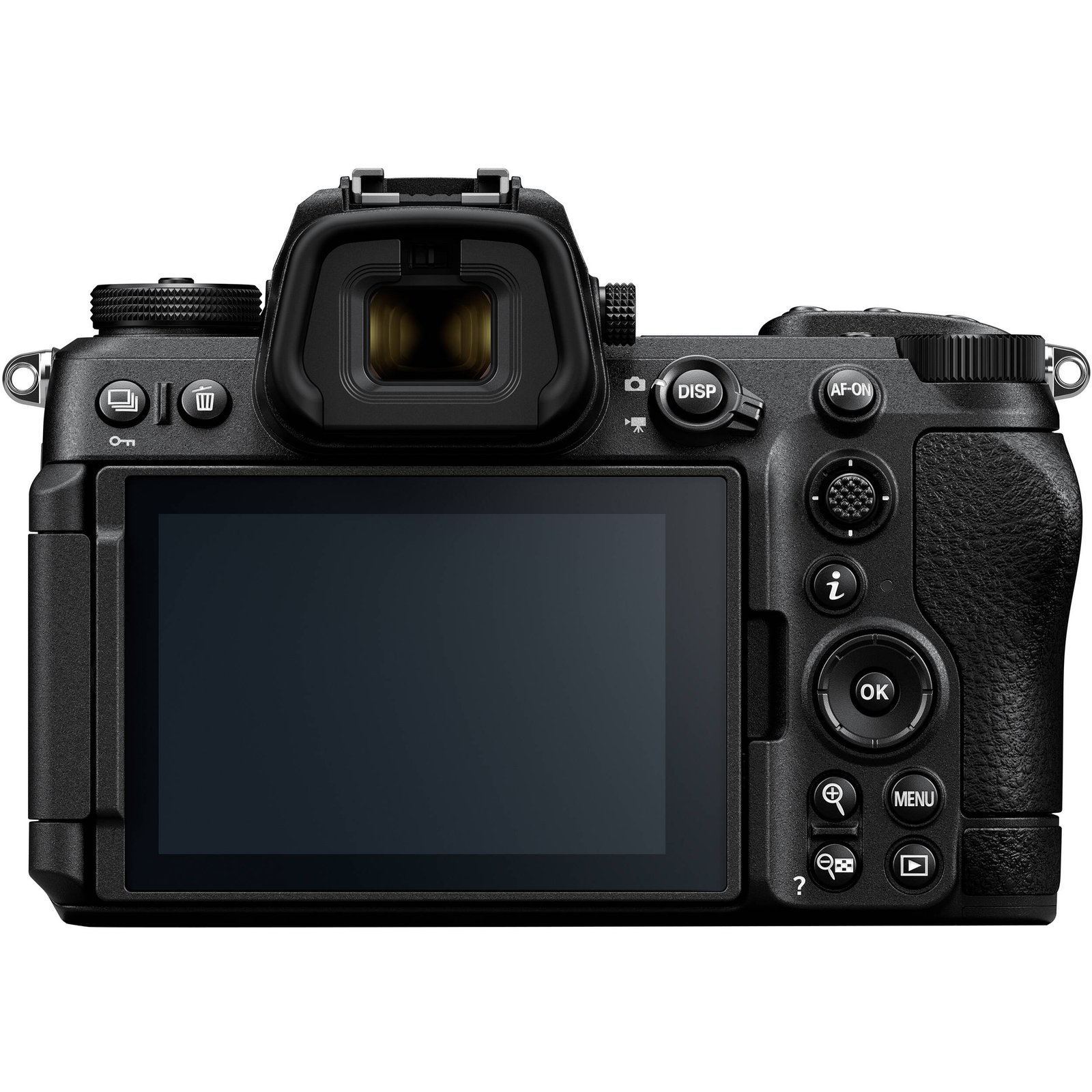 Rear LCD screen and button layout of the Nikon Z6 III
