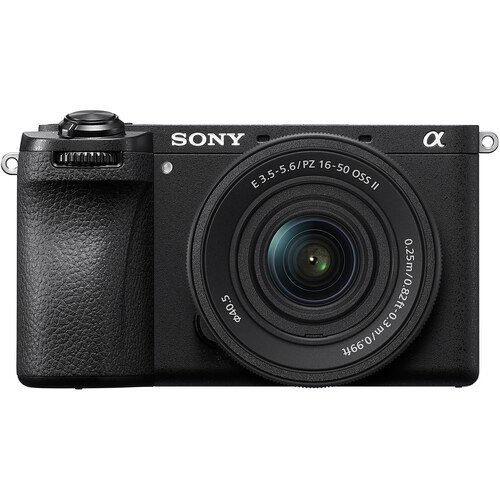 Front view of the Sony a6700 mirrorless camera with the 16-50mm II lens attached, available in Beirut, Lebanon.