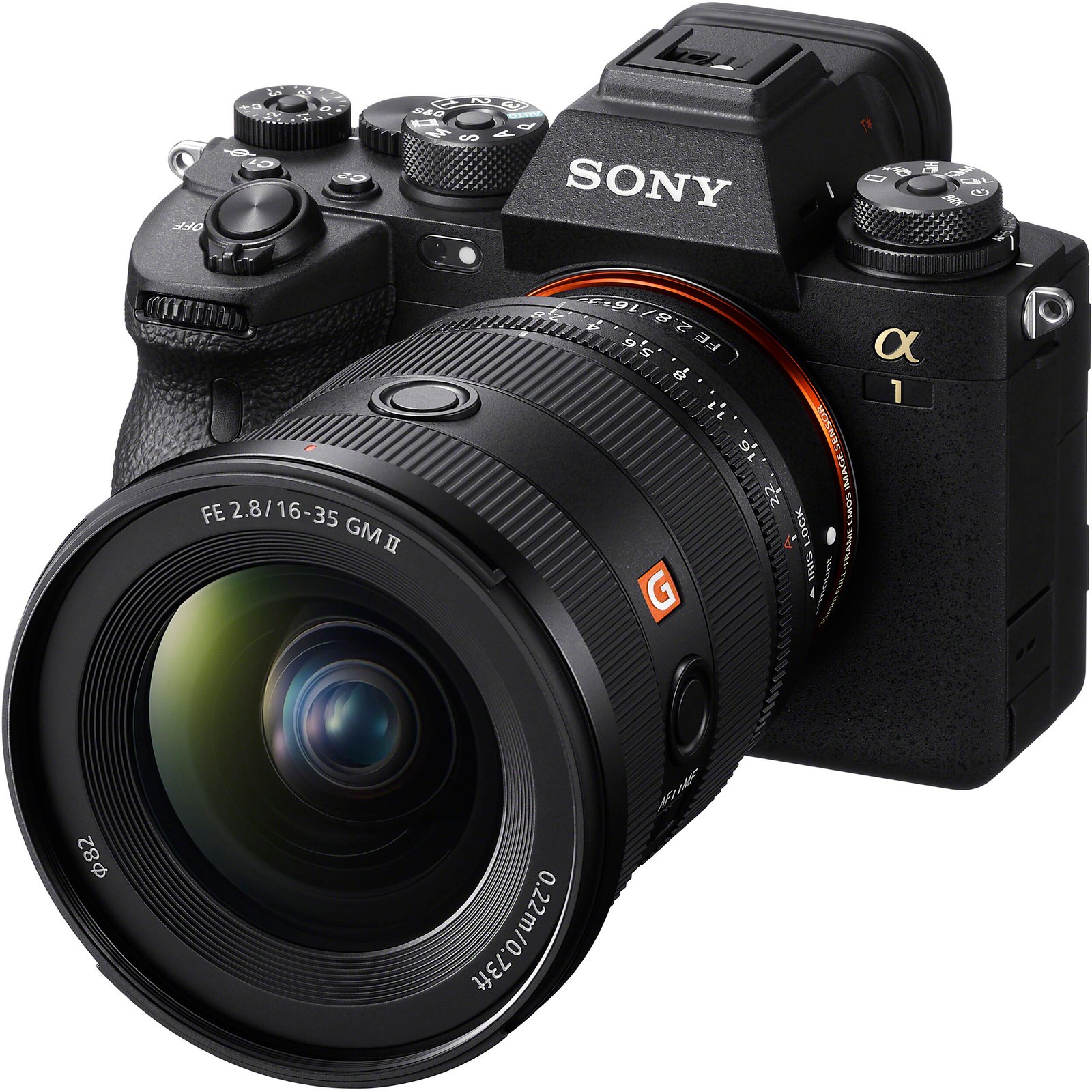 Sony FE 16-35mm f/2.8 GM II mounted on an Alpha body