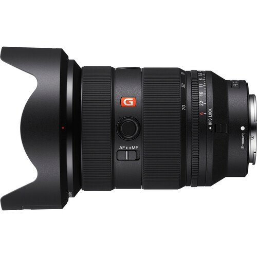 Aperture ring and zoom ring of the Sony FE 24-70mm GM II