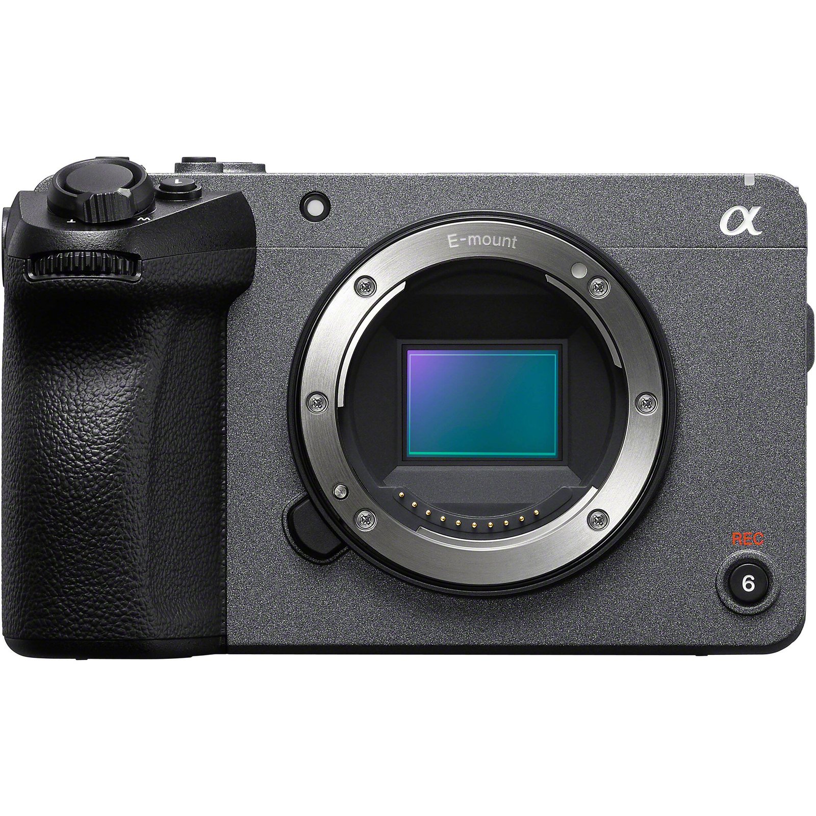Sony FX30 front view, available in Lebanon at Zoom Photo Pro