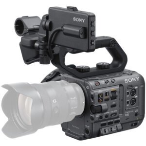 Sony FX6 front view, available in Lebanon at Zoom Photo Pro