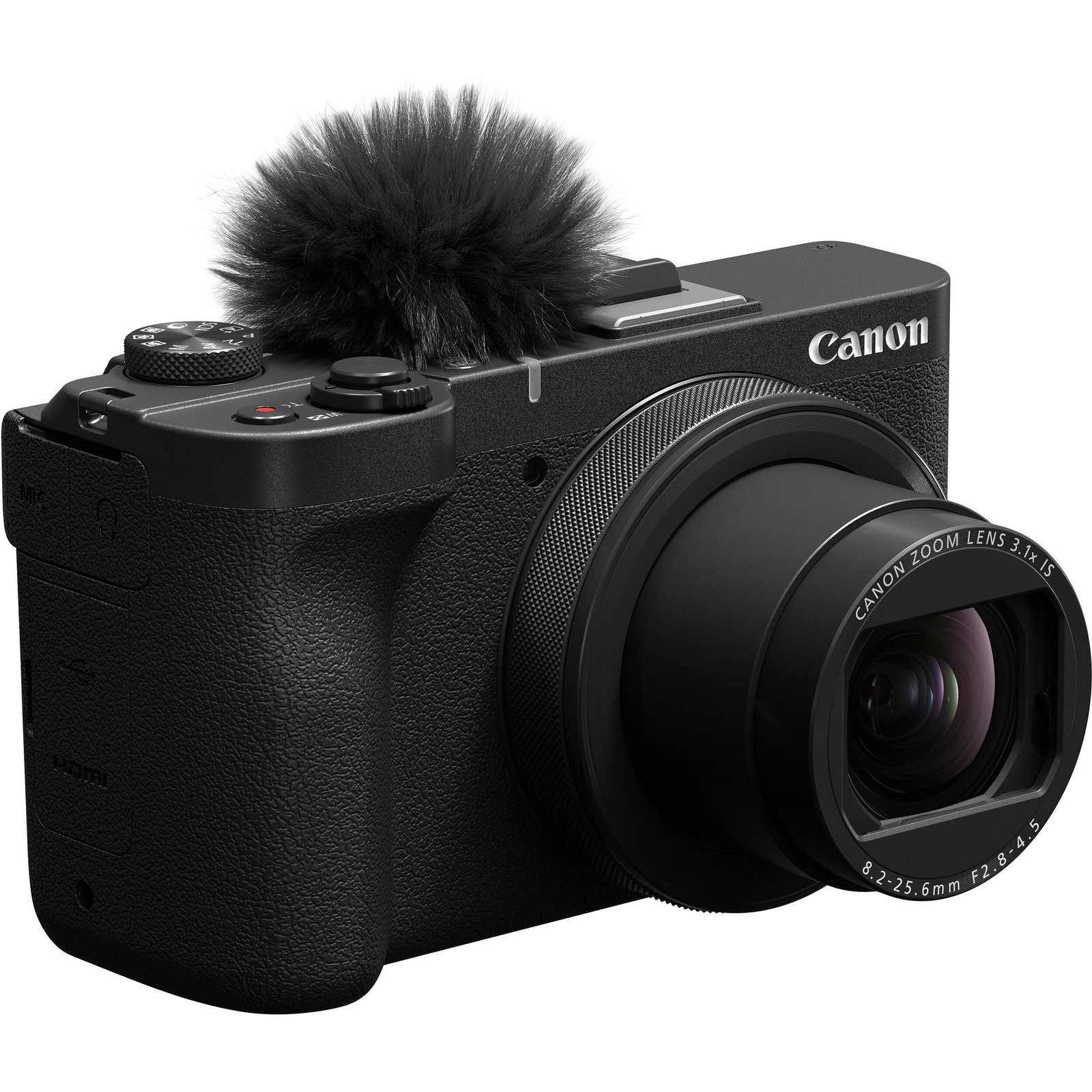 The Canon PowerShot V1 Digital Camera compact camera from the front, available in Lebanon